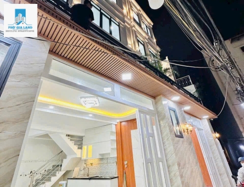 NHÀ HẺM 4 TẦNG TRẦN XUÂN SOẠN, P. TÂN HƯNG, QUẬN 7 .