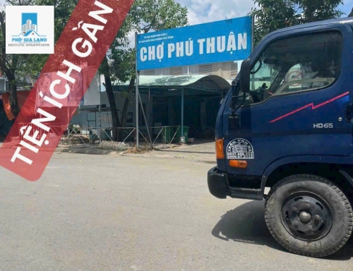 ĐẤT NỀN BIỆT THỰ KDC SAVIMEX , NGAY CHỢ PHÚ THUẬN , HUỲNH TẤN PHÁT , QUẬN 7.