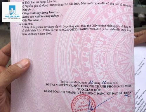 BÁN ĐẤT LIỀN KỀ PHÚ MỸ HƯNG Q7 - CÁCH PHÚ MỸ HƯNG 1 CÂY CẦU PHÚ THUẬN .