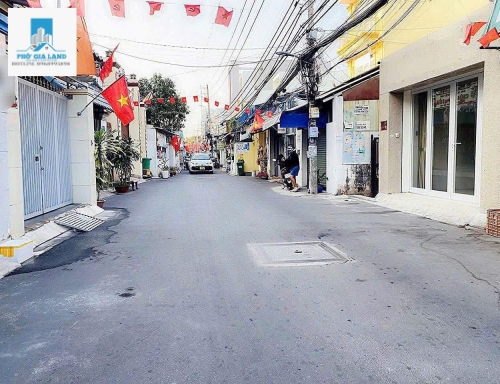 BÁN NHÀ 3 TẦNG - XE HƠI THÔNG RA CHỢ GÒ Ô MÔI - PHÚ THUẬN - QUẬN 7.