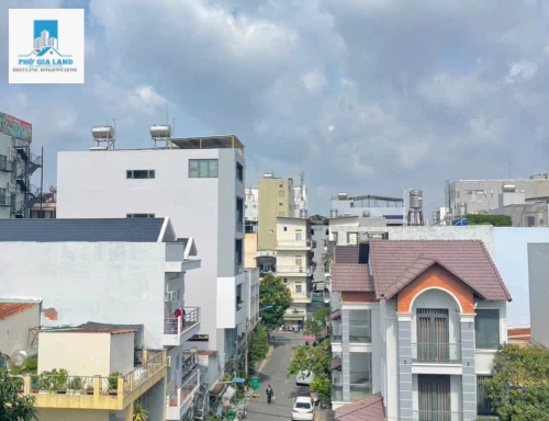 BÁN NHÀ 4 TẦNG MẶT TIỀN ĐƯỜNG LÝ PHỤC MAN - QUẬN 7 .