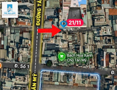 BÁN NHÀ 4 TẦNG - GẦN CHỢ TÂN MỸ - QUẬN 7 .