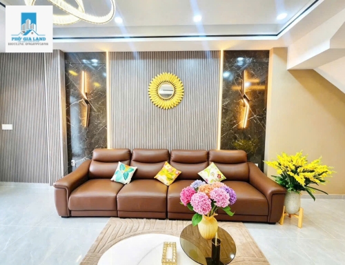 BÁN NHÀ MỚI CAO CẤP , HẺM 6M - P. PHÚ THUẬN - QUẬN 7 . 