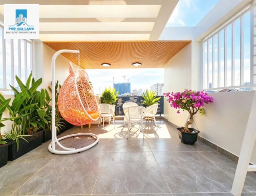 BÁN NHÀ MỚI CAO CẤP , HẺM 6M - P. PHÚ THUẬN - QUẬN 7 . 