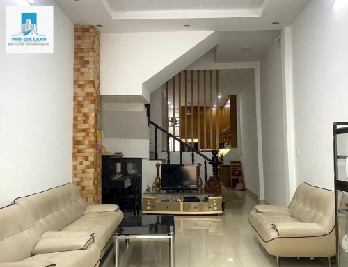BÁN NHÀ 3 TẦNG , NỞ HẬU 2 MẶT TIỀN - KHU LÂM VĂN BỀN - QUẬN 7 . 