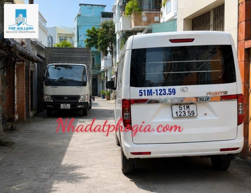 BÁN NHÀ 2 MẶT TIỀN HẺM Ô TÔ - KHU KIỀU ĐÀM - GẦN LOTTERMART - QUẬN 7 . 