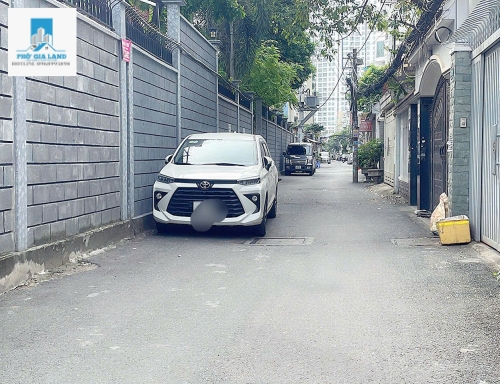 BÁN NHÀ 2 MẶT TIỀN HẺM Ô TÔ - KHU KIỀU ĐÀM - GẦN LOTTERMART - QUẬN 7 . 