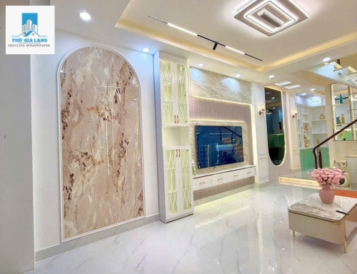 BÁN NHÀ ĐẸP HẺM XE HƠI TRƯỚC NHÀ - ĐÀO TÔNG NGUYÊN - NHÀ BÈ . 