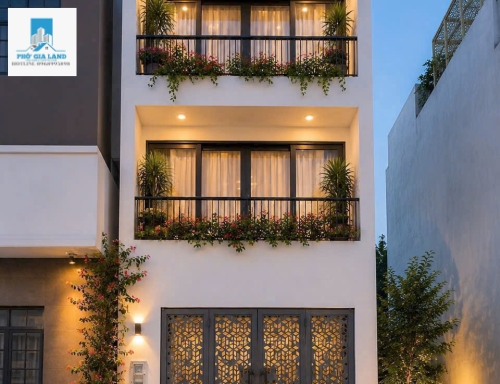 NHÀ 3 TẦNG CÓ GARA Ô TÔ - KDC KIỀU ĐÀM - QUẬN 7 . 