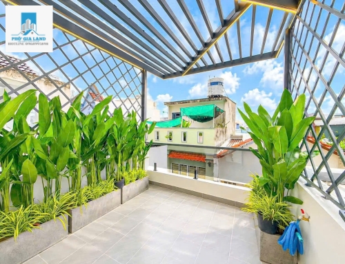 NHÀ HẺM MỚI VỪA HOÀN THIỆN HUỲNH TẤN PHÁT - P. PHÚ THUẬN - QUẬN 7 .