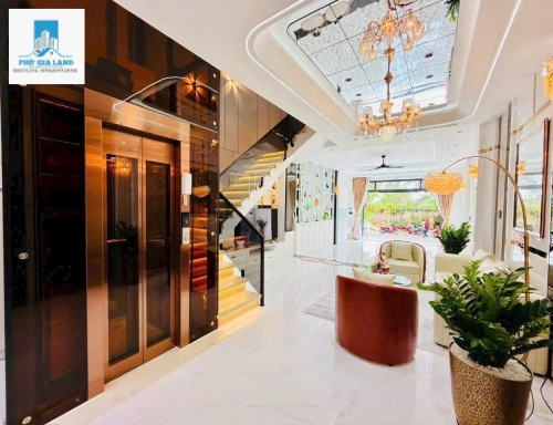 CẶP ĐÔI NHÀ PHỐ PHONG CÁCH BIỆT THỰ, CÓ THANG MÁY - P. PHÚ MỸ - QUẬN 7 . 