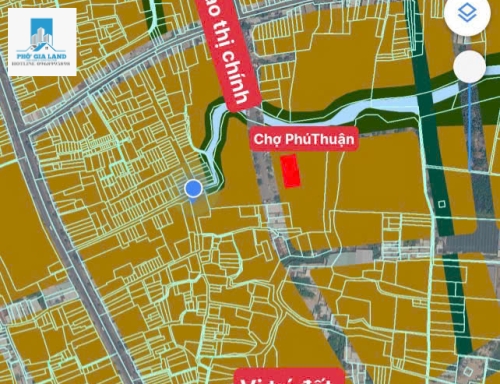 BÁN ĐẤT THỔ CƯ - XE HƠI - HUỲNH TẤN PHÁT , P. PHÚ THUẬN , QUẬN 7 .