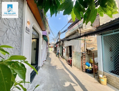NHÀ HẺM MỚI ĐẸP - HUỲNH TẤN PHÁT - P. TÂN MỸ - QUẬN 7 . 