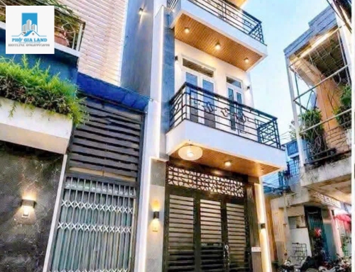 BÁN NHÀ HẺM MỚI BÙI VĂN BA - GẦN DỰ ÁN CẦU THỦ THIÊM - QUẬN 7 .
