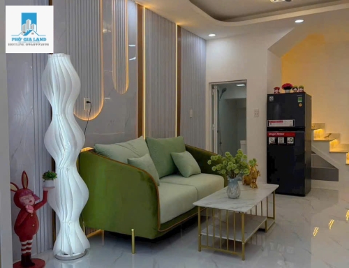 NHÀ 4 TẦNG - CÁCH MẶT TIỀN HUỲNH TẤN PHÁT CHỈ 10M - QUẬN 7 .