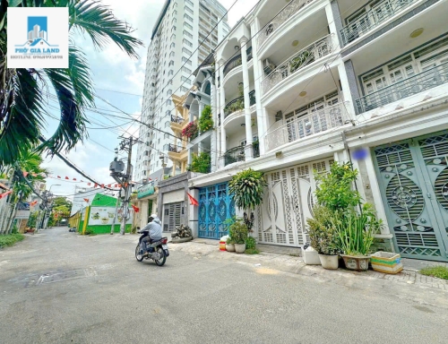 NHÀ 4 TẦNG HẺM XE HƠI - FULL NỘI THẤT - LÂM VĂN BỀN , QUẬN 7 . 