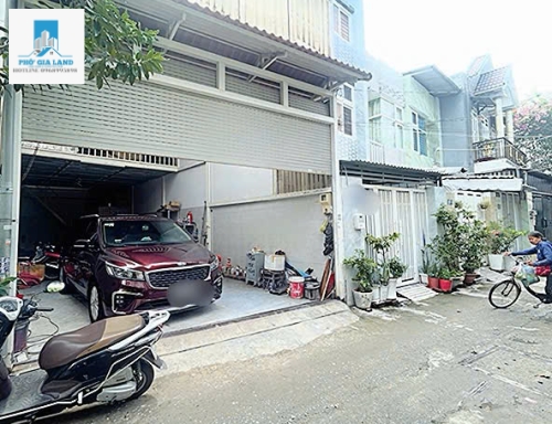 BÁN ĐẤT TẶNG NHÀ - HẺM XE HƠI - HUỲNH TẤN PHÁT , NHÀ BÈ .