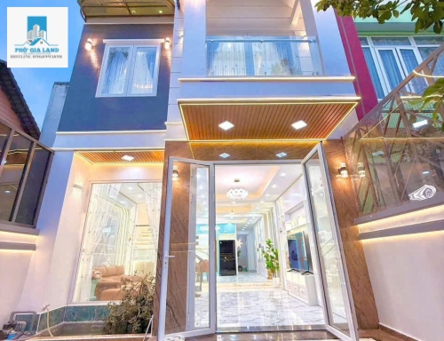 BIỆT THỰ MINI - MẶT TIỀN HẺM - LÊ VĂN LƯƠNG, PHƯỚC KIỂNG, NHÀ BÈ .