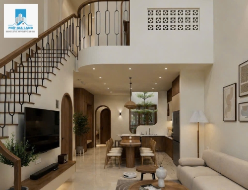 NHÀ MỚI XÂY - FULL NỘI THẤT - SÂN TRƯỚC SAU RỘNG RÃI - KHO B, NHÀ BÈ . 