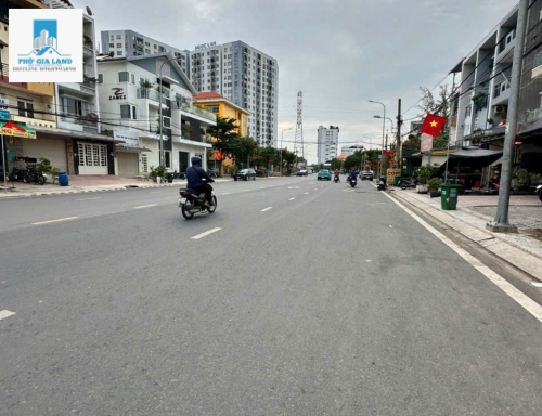 MẶT TIỀN PHÚ THUẬN 30M - THÔNG ĐÀO TRÍ - QUẬN 7 . 