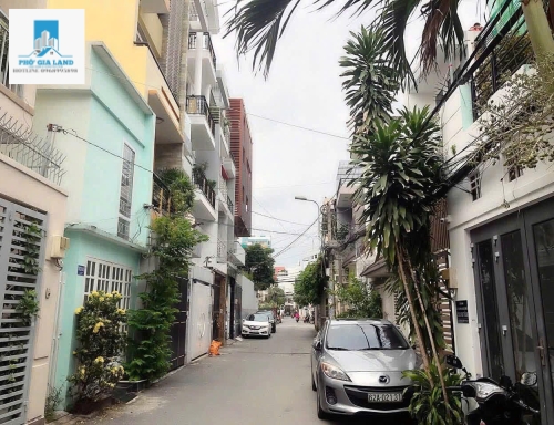 BÁN NHÀ HẺM XE HƠI - KDC KIỀU ĐÀM - QUẬN 7 . 