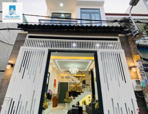 BÁN NHÀ MỚI FULL NỘI THẤT CAO CẤP - HẺM XE HƠI - HUỲNH TẤN PHÁT, NHÀ BÈ.