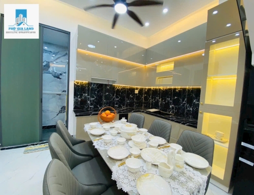 BÁN NHÀ MỚI FULL NỘI THẤT CAO CẤP - HẺM XE HƠI - HUỲNH TẤN PHÁT, NHÀ BÈ.