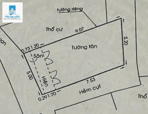 BÁN NHÀ 2 TẦNG - TRẦN XUÂN SOẠN, TÂN HƯNG, QUẬN 7 .
