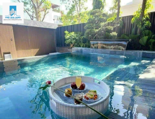 BIỆT THỰ CAO CẤP MỸ GIA , PHÚ MỸ HƯNG - HỒ BƠI + THANG MÁY . 