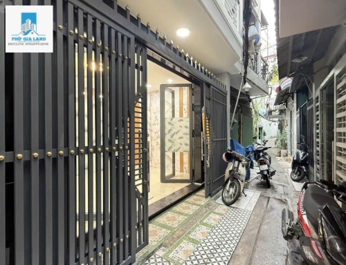 NHÀ MỚI LÔ GÓC - TÂN THUẬN TÂY - QUẬN 7 .