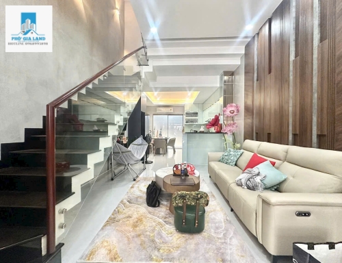 NHÀ 2 TẦNG, FULL NỘI THẤT - LÊ VĂN LƯƠNG - QUẬN 7 . 
