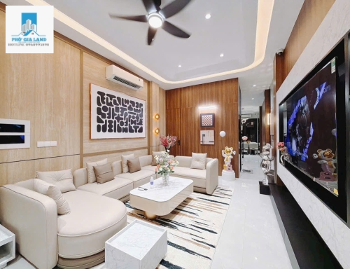 NHÀ MỚI 100% - VIEW CÔNG VIÊN - ĐƯỜNG 30M - TÂN HƯNG , QUẬN 7 .