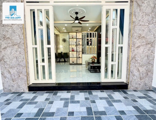 NHÀ MỚI FULL NỘI THẤT - HẺM XE HƠI - HUỲNH TẤN PHÁT , NHÀ BÈ . 