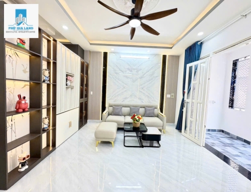 NHÀ MỚI FULL NỘI THẤT - HẺM XE HƠI - HUỲNH TẤN PHÁT , NHÀ BÈ . 