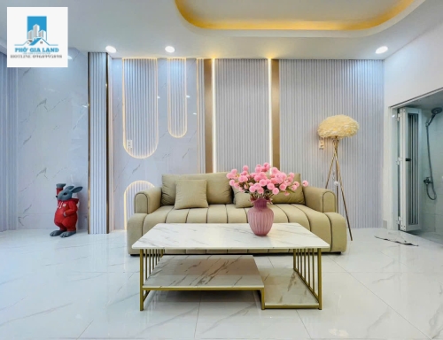 NHÀ ĐẸP QUẬN 7 - CÁCH MẶT TIỀN HUỲNH TẤN PHÁT CHỈ 10M .