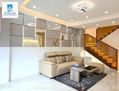 NHÀ 3 TẦNG - SỔ HỒNG - HẺM 2056 HUỲNH TẤN PHÁT , NHÀ BÈ . 