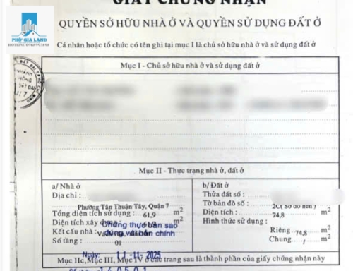 QUẬN 7: NHÀ CẤP 4, GIÁ TỐT - KHAI THÁC DÒNG TIỀN ỔN ĐỊNH . 