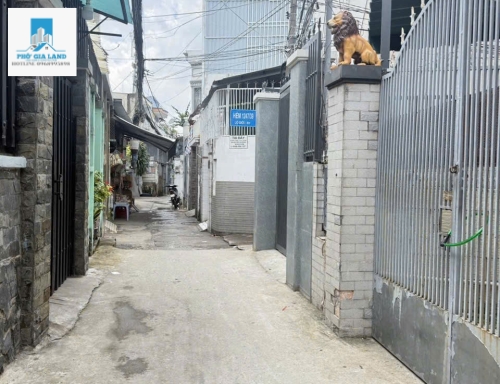 NHÀ HẺM VỪA Ở VỪA  KINH DOANH - HUỲNH TẤN PHÁT,  P. PHÚ THUẬN , QUẬN 7 .