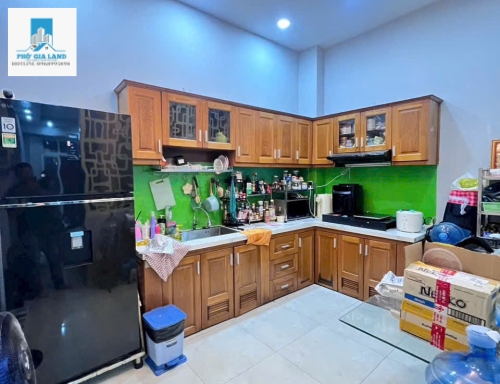 NHÀ 4 TẦNG - MẶT TIỀN LÝ PHỤC MAN  - QUẬN 7 . 
