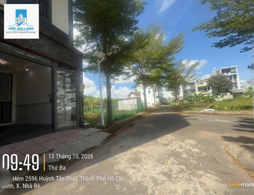 BÁN LÔ ĐẤT 80M² - HUỲNH TẤN PHÁT , NHÀ BÈ .