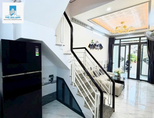 NHÀ MỚI 100% - HẺM XE HƠI - HUỲNH TẤN PHÁT , NHÀ BÈ .