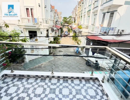 NHÀ MỚI 100% - HẺM XE HƠI - HUỲNH TẤN PHÁT , NHÀ BÈ .