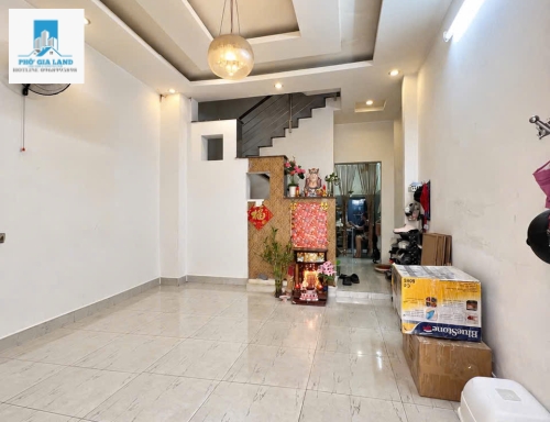 NHÀ MỚI ĐƯỜNG HOÀNG TRỌNG MẬU - TÂN HƯNG , QUẬN 7 . 