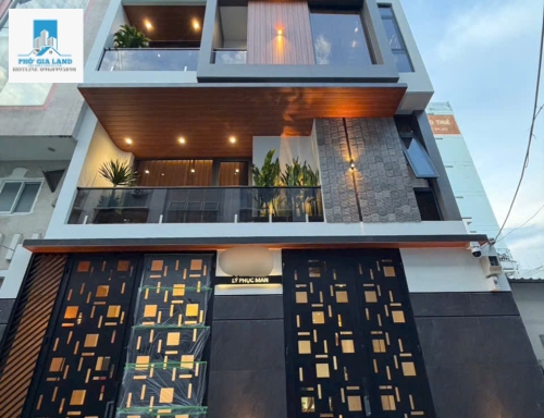 NHÀ MỚI , VỊ TRÍ ĐẸP KHU LÝ PHỤC MAN - QUẬN 7 . 