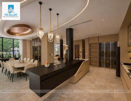 BIỆT THỰ GÓC MỸ GIANG - PHÚ MỸ HƯNG , QUẬN 7 . 
