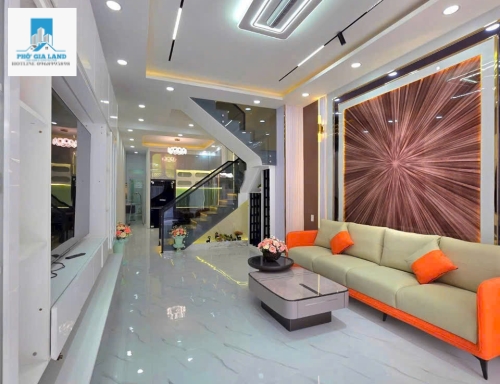 BÁN NHÀ ĐẸP HẺM XE HƠI - HUỲNH TẤN PHÁT , NHÀ BÈ .