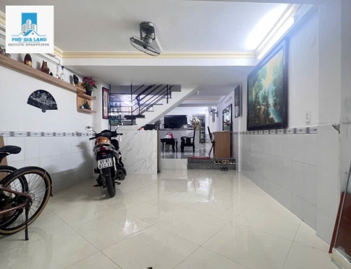 NHÀ MẶT TIỀN HẺM XE HƠI – HUỲNH TẤN PHÁT, PHÚ THUẬN, QUẬN 7