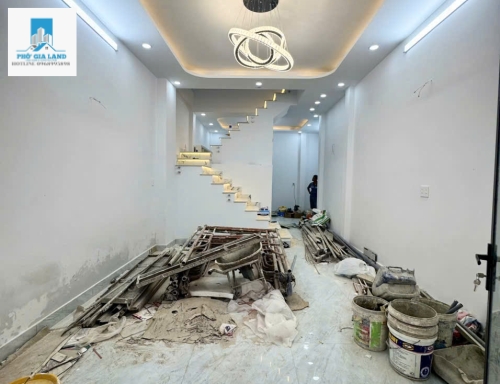BÁN NHÀ 2 TẦNG SẮP HOÀN THIỆN : HUỲNH TẤN PHÁT - NHÀ BÈ .