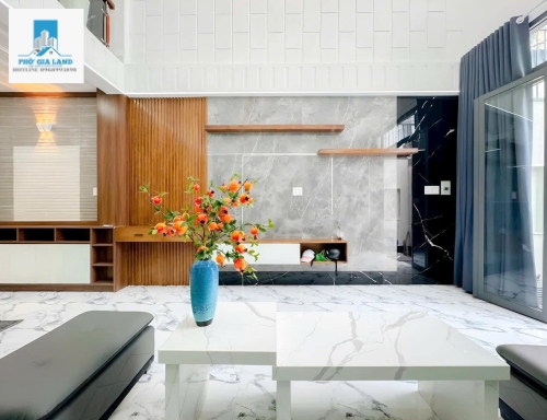 Q7 : Bán Nhà Mới Đẹp Đường Huỳnh Tấn Phát, P.Phú Thuận, Quận 7 - 4m x 15m - Full Nội Thất.