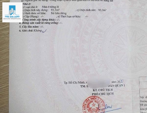 THƠM HƠN MÚI MÍT - NHÀ PHỐ RIÊNG LẺ -2 TẦNG - NGUYỄN TRÃI - QUẬN 1 .